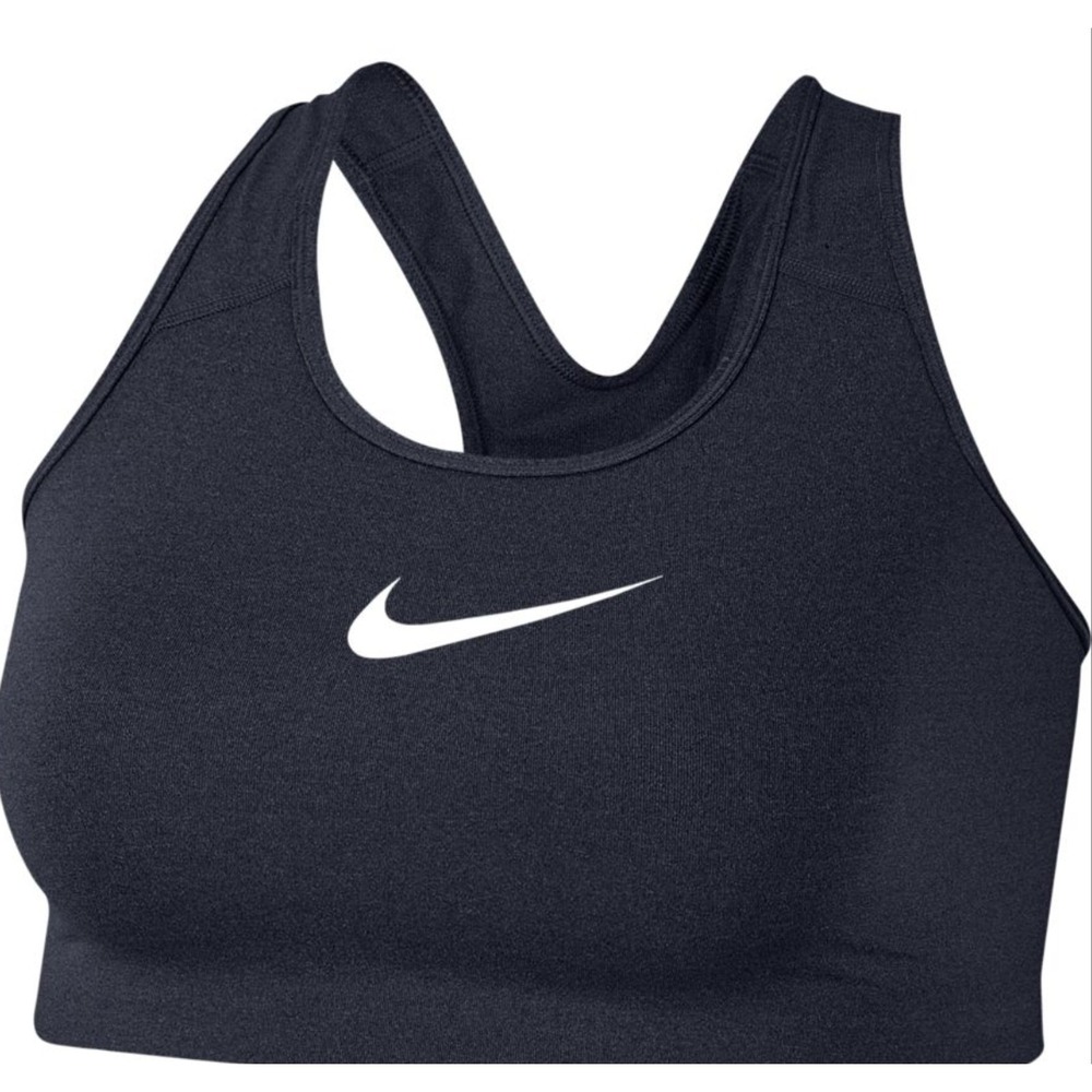 Nike Womens Swoosh Medium Support Padded Sports Bra Black 1X BV3636-010
